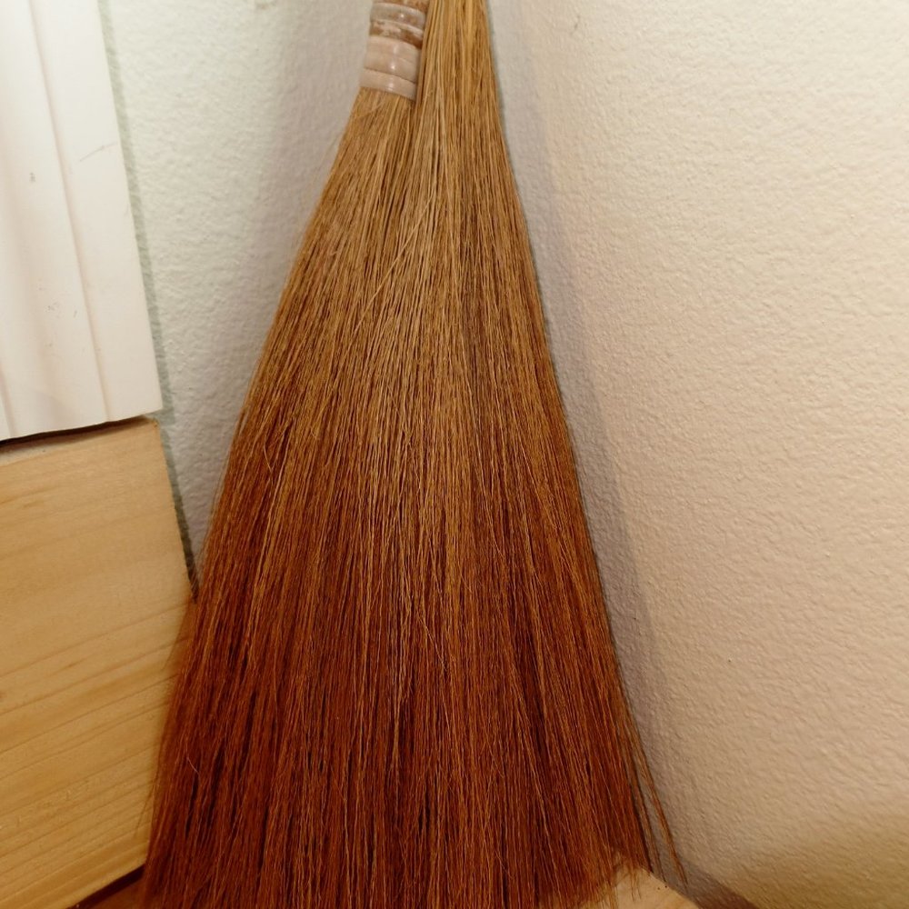 Primitive Turkey Wing Angel Wing Whisk Broom 14 Inch - Picture 4 of 11